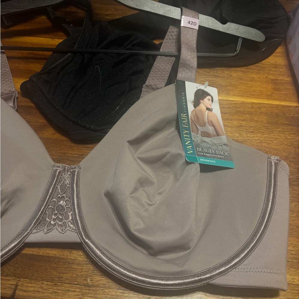 Vanity Fair Taupe Smooth Underwire Full Coverage Bra